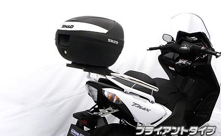 TMAX（SJ08J） SHAD製リアボックス付 タンデムバー ブライアントタイプ ウイルズウィン（WirusWin）