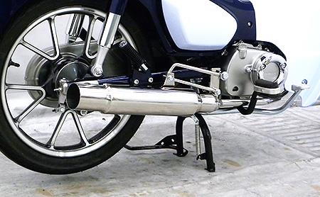 スーパーカブC125（2BJ-JA48） グランドシャープマフラー ウイルズウィン（WirusWin）
