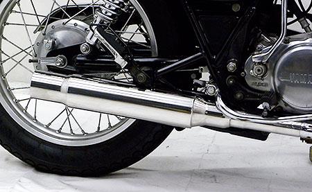 SR400（EBL-RH03J）インジェクション シャープマフラー（スリップオン） ウイルズウィン（WirusWin）
