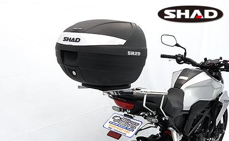 CB250R（2BK-MC52） SHAD製リアボックス付きタンデムバー ウイルズウィン（WirusWin）