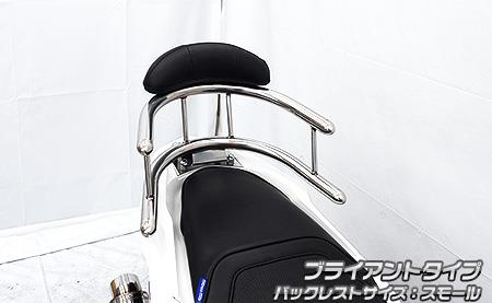PCX160（2BK-KF47） バックホールドタンデムバー ブライアントタイプ バックレストスモール ウイルズウィン（WirusWin）