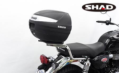 GB350（8BL-NC59） SHAD製リアボックス付きタンデムバー ウイルズウィン（WirusWin）