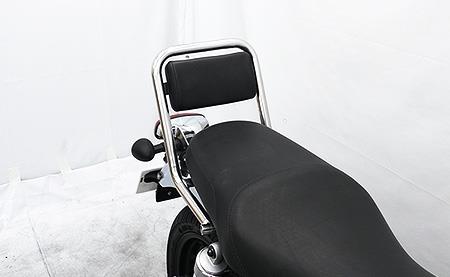 GB350（8BL-NC59） バックレスト付き タンデムバー ウイルズウィン（WirusWin）
