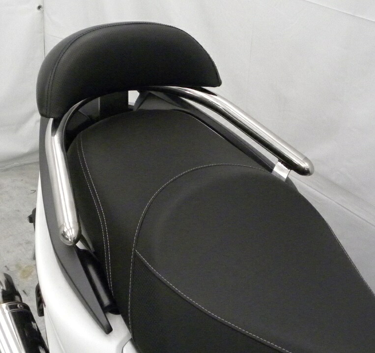 KYMCO RACING S 125（16年） バックレスト付き 32φタンデムバー ブライアントタイプ バックレストサイズ ラージ ウイルズウィン（WirusWin）