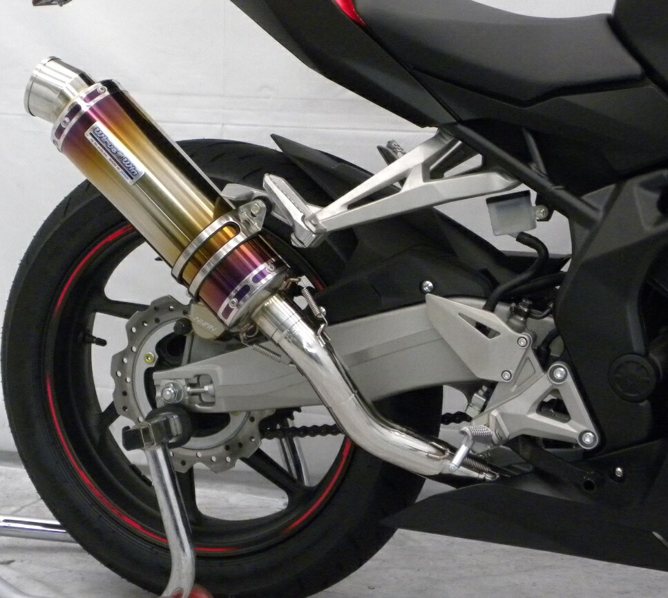 楽天市場】CBR250R-MC41後期 【2014年式以降】 フルエキ化にできる高