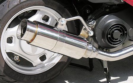 アドレスV50（JBH-CA4BA） ロイヤルマフラー バズーカータイプ ウイルズウィン（WirusWin）