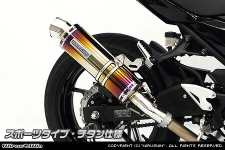 楽天市場】Ninja400（ニンジャ400）18年 R-EVO2 スリップオンマフラー