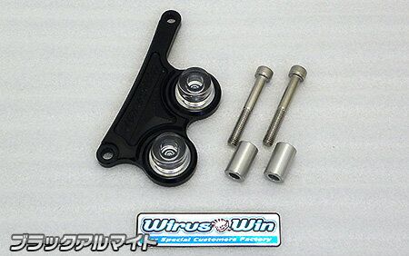 PCX150（2BK-KF30） キャリパーガード ブラックアルマイト仕様 ウイルズウィン（WirusWin）
