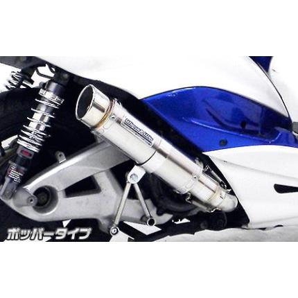 シグナスX（1型）国内SE12J ショットマフラーポッパータイプ ステンレス ウイルズウィン（WirusWin）
