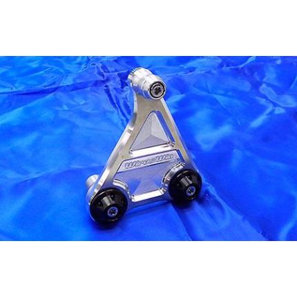 シグナスX（1型）国内SE12J ショットマフラー専用アルミビレットステーシルバーバージョン ウイルズウィン（WirusWin）