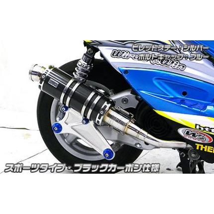 シグナスX(1型)国内SE12J アニバーサリーマフラースポーツタイプ カーボン仕様 ウイルズウィン(WirusWin)