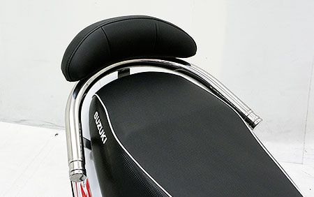 バックレスト付 32φタンデムバーエレガント アドレスV125・G(CF46A・CF4EA)ウイルズウィン