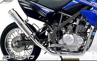 レーシングマフラー バズーカータイプ ウイルズウィン（WirusWin）KLX125（LX125C）2010年～