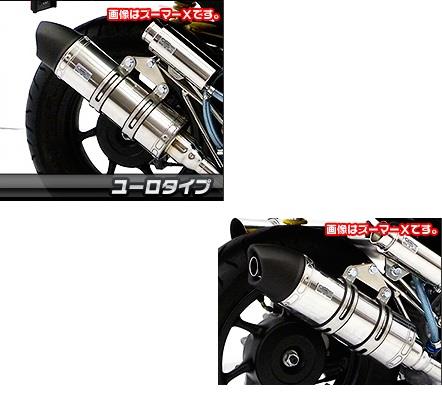 ルビアス125（Luvias） ロイヤルマフラー ユーロタイプ ステンレス ウイルズウィン（WirusWin）
