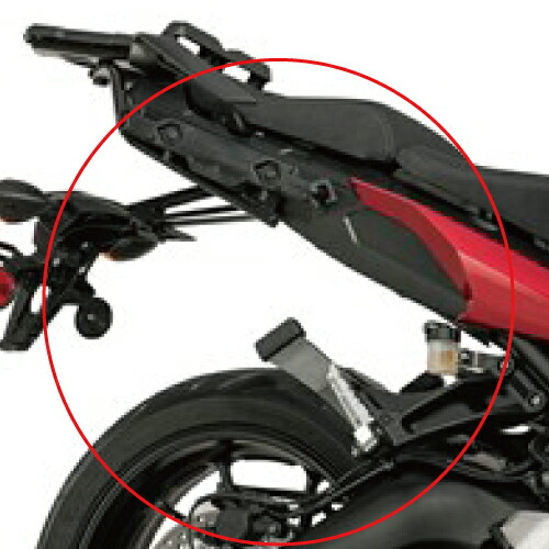 MT-09 TRACER ABS サイドケースサポートステー YAMAHA（ヤマハ・ワイズギア）｜バイク メンテ館