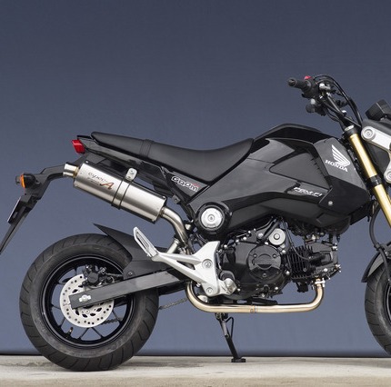 GROM（グロム）JC61 SUS アップマフラー オーバル 政府認証 YAMAMOTO（ヤマモトレーシング）