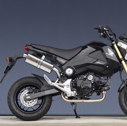 GROM（グロム）JC61 SUS アップマフラー TYPE-S 政府認証 YAMAMOTO（ヤマモトレーシング）