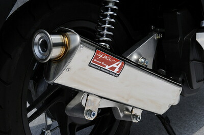 PCX125（JF56）14年～ SUSフルエキゾーストマフラー TYPE-S JMCA認証 YAMAMOTO RACING（ヤマモトレーシング）