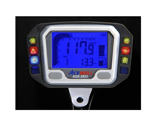 楽天市場】ACEWELL ｴｰｽｳｪﾙ MD052-353 多機能 ﾃﾞｼﾞﾀﾙﾒｰﾀｰ ｽﾋﾟｰﾄﾞ
