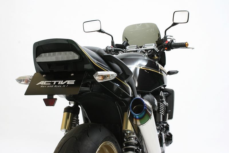ZRX1200 DAEG 09-16 ﾌｪﾝﾀﾞｰﾚｽ ｷｯﾄ ﾌﾞﾗｯｸ LEDﾅﾝﾊﾞｰ灯付き ACTIVE ｱｸﾃｨﾌﾞ 1157071 ﾌｪﾝﾀﾞｰﾚｽｷｯﾄ ZRX1200 DAEG 09-16