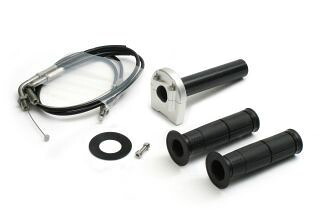 アクティブ 1067254SU スロットルキット タイプ3 ステンレス金具 シルバー 巻取φ44 ニンジャ250R ZX-10R|バイクマン 店