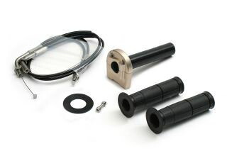アクティブ 1067257SU スロットルキット タイプ3 ステンレス金具 チタンゴールド 巻取φ44 ニンジャ250R ZX-10R｜バイクマン　店