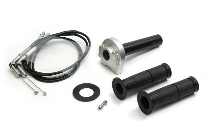 アクティブ 1068626 スロットルキット タイプ1 メッキ金具 シルバー 巻取φ40 1050mm TMRキャブレターキット専用