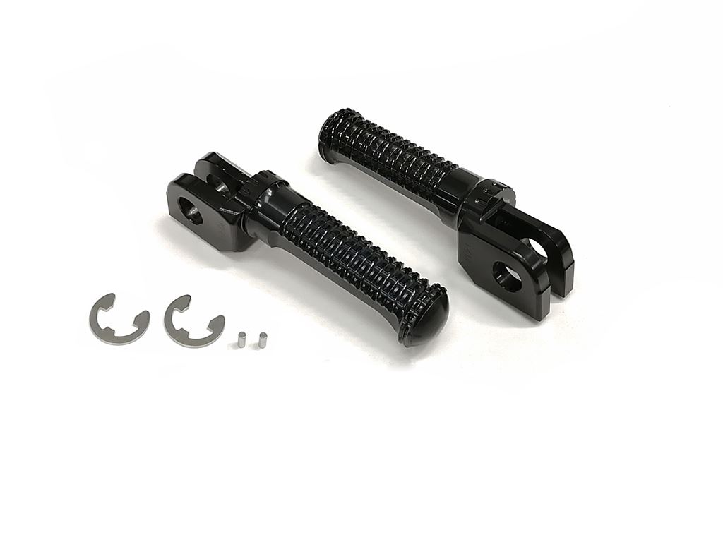 アクティブ 17710005B ステップバー タンデム側 ブラック 72mm ハヤブサ GSX-S1000GT バイク パーツ ACTIVE