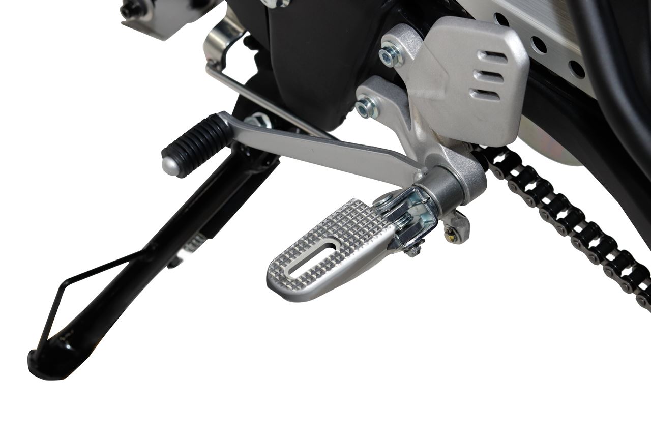 153ガレージ 15331801S ワイドステップバー シルバー YAMAHA系-1 XSR125 24/MT125 23/MT-07 21他