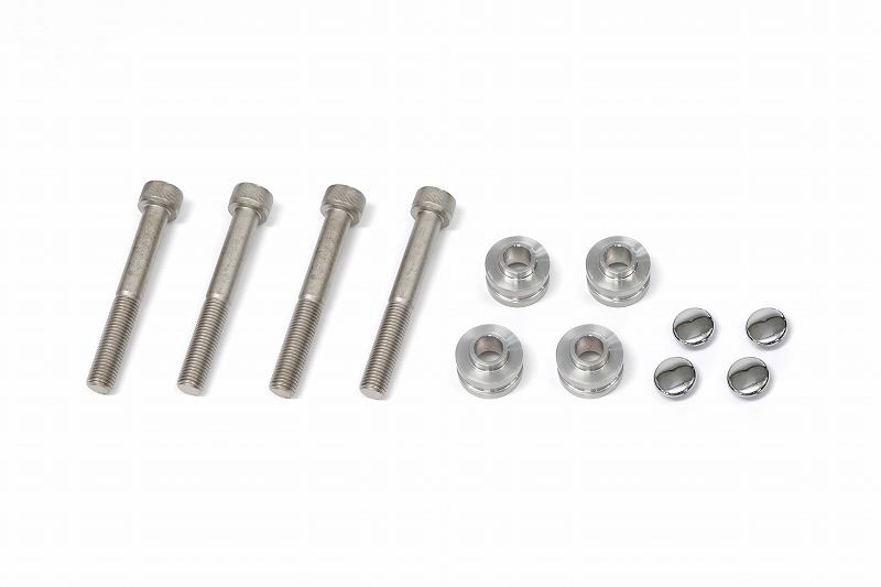 ゲイルスピード 29000231S オフセットカラー12.5mm&クロモリキャップボルト シルバー YZF-R7 22 各4個