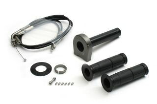 アクティブ 1069906SU スロットルキット タイプ2 ステンレス金具 ガンメタ 巻取φ28 CB1300SF CB1300SF(ABS) CB1300SB CB1300SB(ABS)｜バイクマン　店