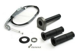 アクティブ 1074011 スロットルキット タイプ2 メッキ金具 ガンメタ 巻取φ36 GSX-S1000 GSX-S1000F