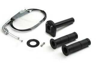 アクティブ 1077014 スロットルキット タイプ3 メッキ金具 ブラック 巻取φ40 GSX-S1000 GSX-S1000F｜バイクマン　店