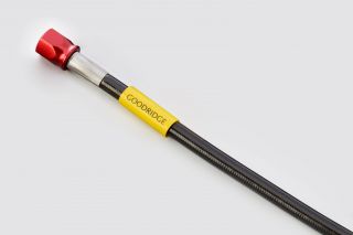 ビルドアライン A31495S-H アルミ ユニバーサル ブレーキホース 吊るし ホースのみ スモークホース 1535mm