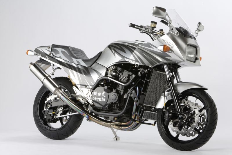 アクティブ 1117013P サブフレーム バフ GPZ900R GPZ750R 外装 ドレスアップ バイク パーツ ACTIVE
