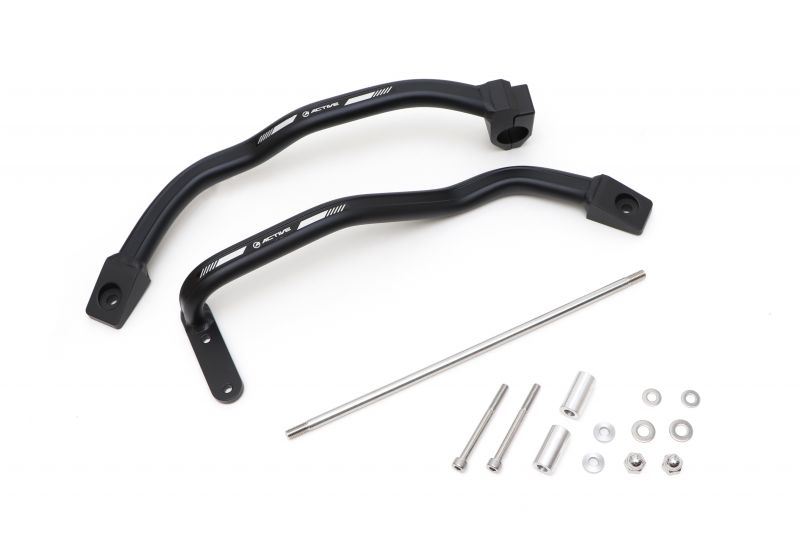 アクティブ 1117039B サブフレーム マットブラックアルマイト ZRX1200R ZRX1100 外装 ドレスアップ バイク パーツ ACTIVE
