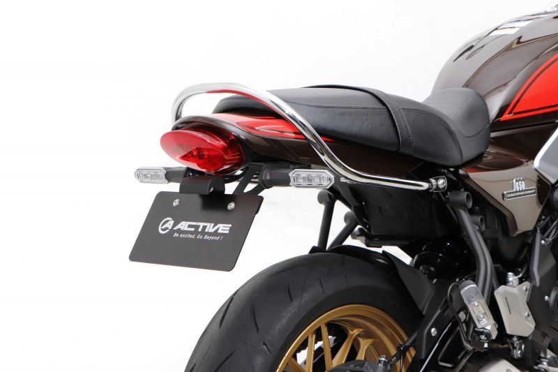 アクティブ 1157103 フェンダーレスキット LEDナンバー灯付き ブラック Z650RS ナンバー取付ステー 外装 パーツ ACTIVE|バイクマン 店