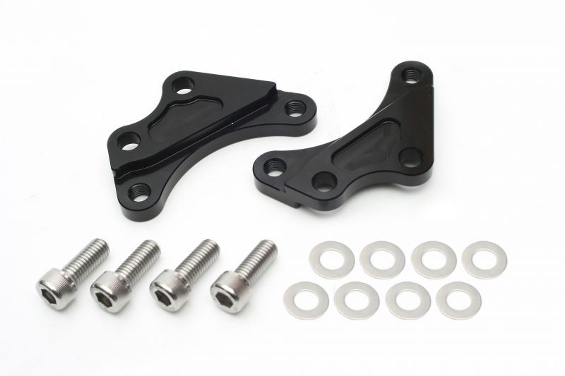 アクティブ 1470046B キャリパーサポート ゲイルスピード/ブレンボ 4POT 40mmピッチ用 ブラック FZX750 R1-Z TZR250 ブレーキ パーツ ACTIVE