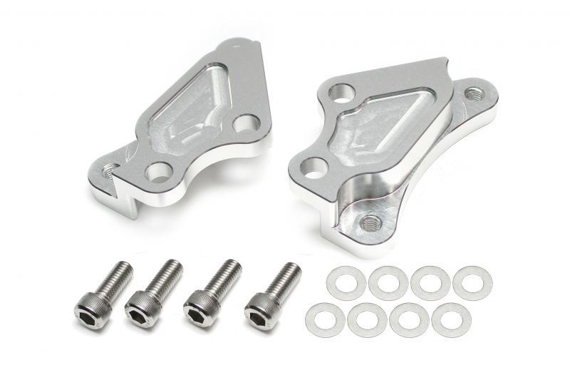 アクティブ 1471007S キャリパーサポート ゲイルスピード/ブレンボ 4POT 40mmピッチ用 シルバー CB750 GSF750 インパルス400 ブレーキ パーツ ACTIVE｜バイクマン　店