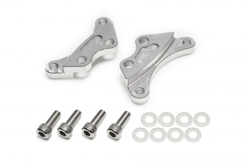 アクティブ 1475001S キャリパーサポート ゲイルスピード/ブレンボ 4POT 40mmピッチ用 シルバー GSX1300R ZX-6R/9R ブレーキ パーツ ACTIVE
