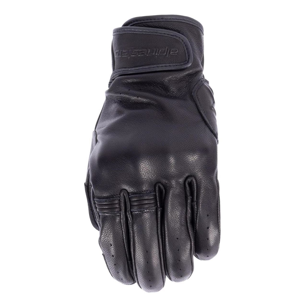 アルパインスターズ 8059347355009 DYNO LEATHER GLOVE 1100 ブラック/ブラック XL バイク レザー 手袋 グローブ ライディング スマホ タッチ