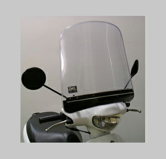 旭風防 旭精器 WS-50-10 ウインドシールド スズキ レッツ バックミラー10mm対応 4560122611622｜バイクマン　店