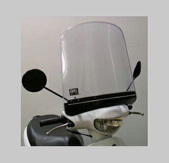 旭風防 旭精器 WS-50レッツ4 ウインドシールド スズキ レッツ 4 バックミラー8mm対応品 4560122612438