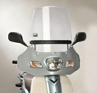 旭風防 旭精器 SPC-03 ウインドシールド ホンダ スーパーカブ 110 （中国製） 4560122612575