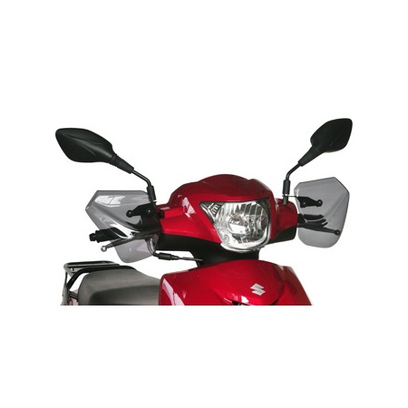 旭風防 旭精器 HN-04 ナックルバイザー スズキ アドレス110/125 ホンダ タクト スモーク 4560122613459｜バイクマン　店