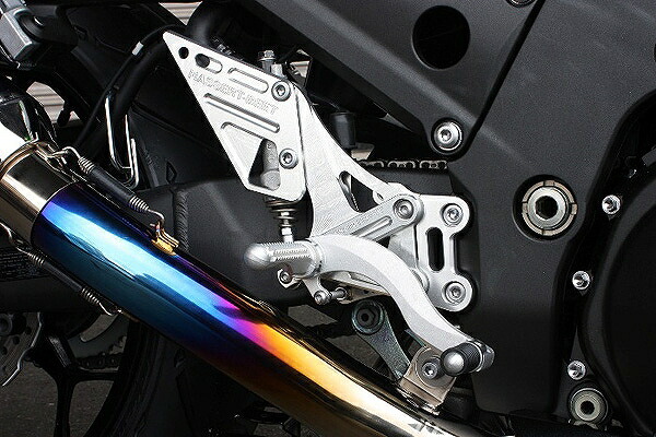 BEET 0111-KB6-20 ﾊｲﾊﾟｰﾊﾞﾝｸ ﾊﾞｯｸｽﾃｯﾌﾟ ｼﾙﾊﾞｰ 固定式 NINJA ZX-14R ﾆﾝｼﾞｬZX-14R