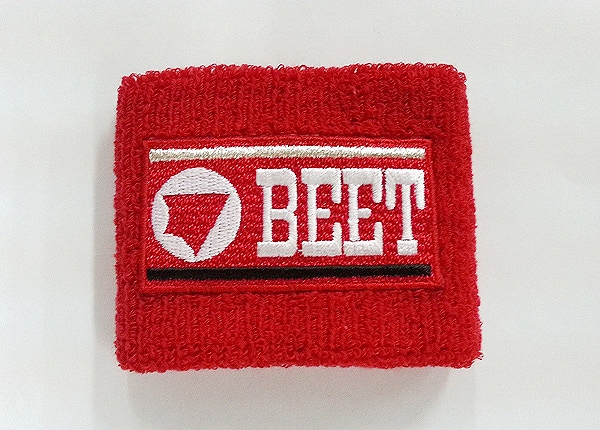 BEET 0708-RTB-06 BEET リストバンド レッド画像
