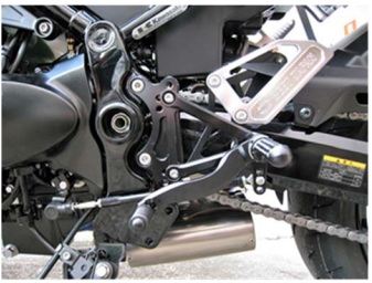 BEET 0111-KE3-49 ハイパーバンク(BK/SV) Z900RS ブラック/シルバー ビート バイク パーツ カスタム ハイパーバンク カワサキ