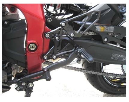 BEET 0111-KG2-24 H/B(BK)ハイパーバンク 固定式 ZX-25/4R ブラック ビート バイク パーツ カスタム バックステップ ステップバー 黒 ニンジャ|バイクマン 店