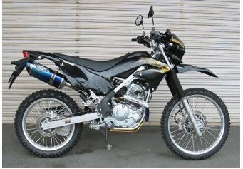 BEET 0227-KF4-BL N-Evo2 Ti/BL KLX230 ブルーチタン 3.3kg ビート バイク パーツ カスタム ナサートエボリューション フルエキゾースト マフラー｜バイクマン　店